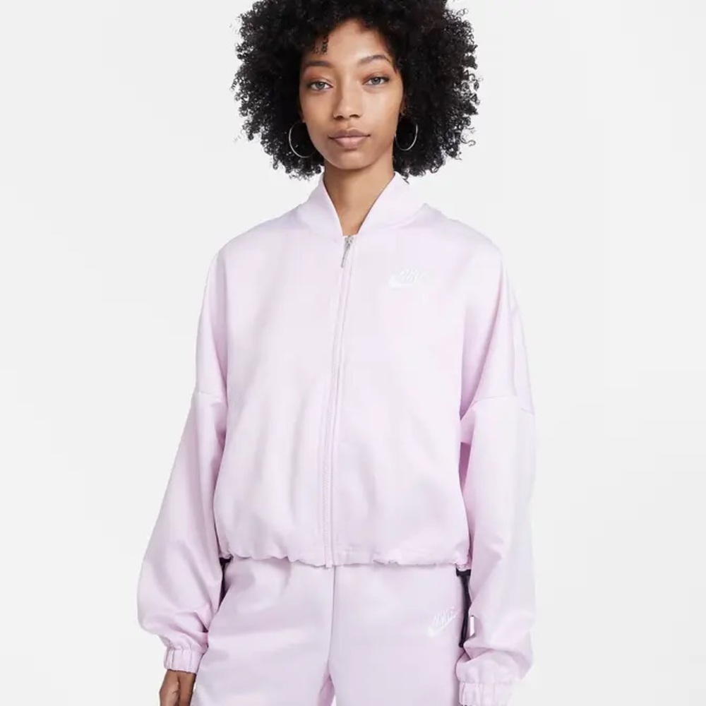 Nike Air cropped jacket Regal Pink